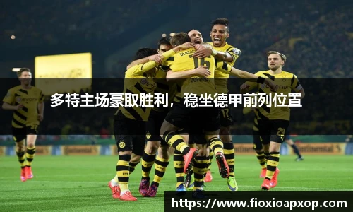 多特主场豪取胜利，稳坐德甲前列位置