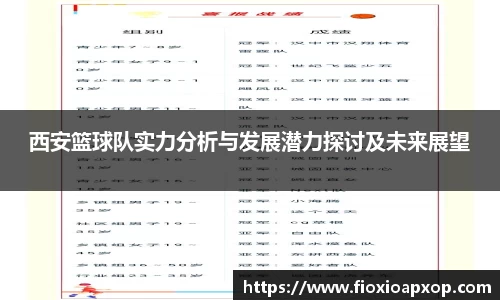 西安篮球队实力分析与发展潜力探讨及未来展望